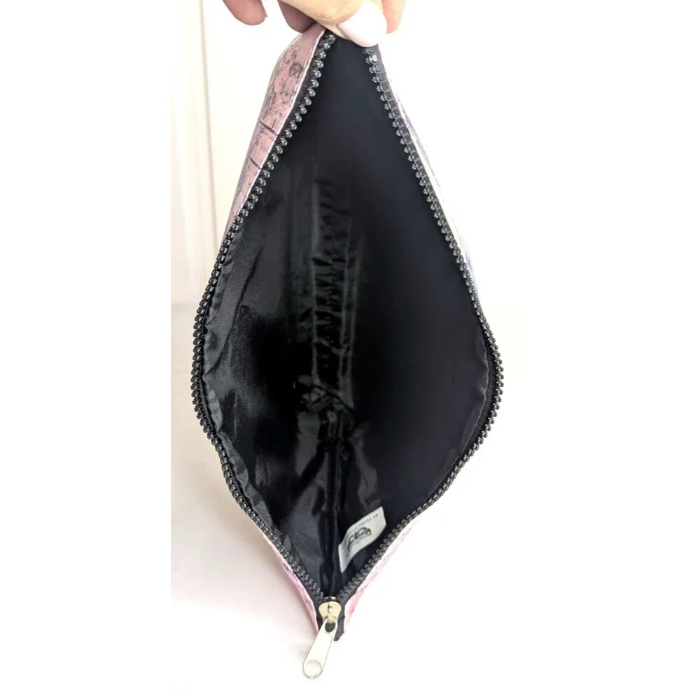 Prima Marketing Large Art Pouch - Multicolor SteamPunk Style, Zipper